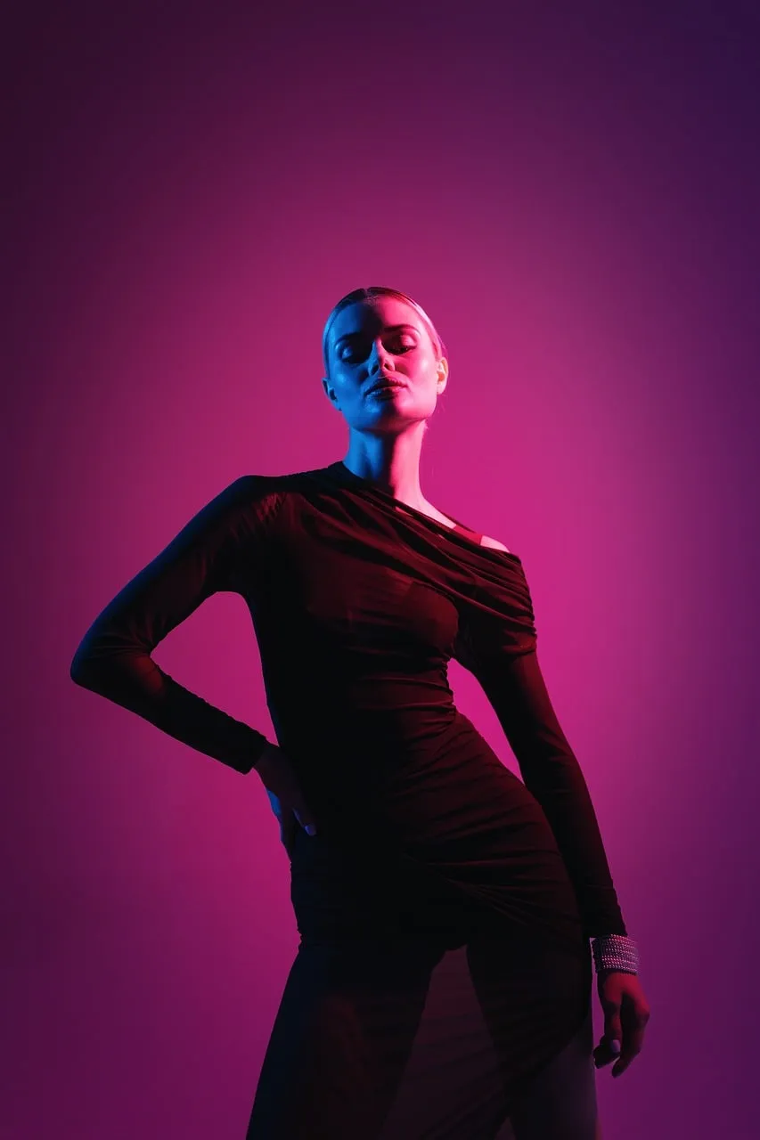 Color Blocking with Polka Dots Color Blocking