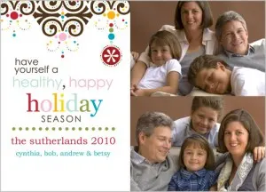 Hip and Happy Holiday  Card