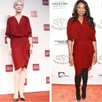 Who Wore It Better: Cate or Jennifer with claret-colored Lanvin gown