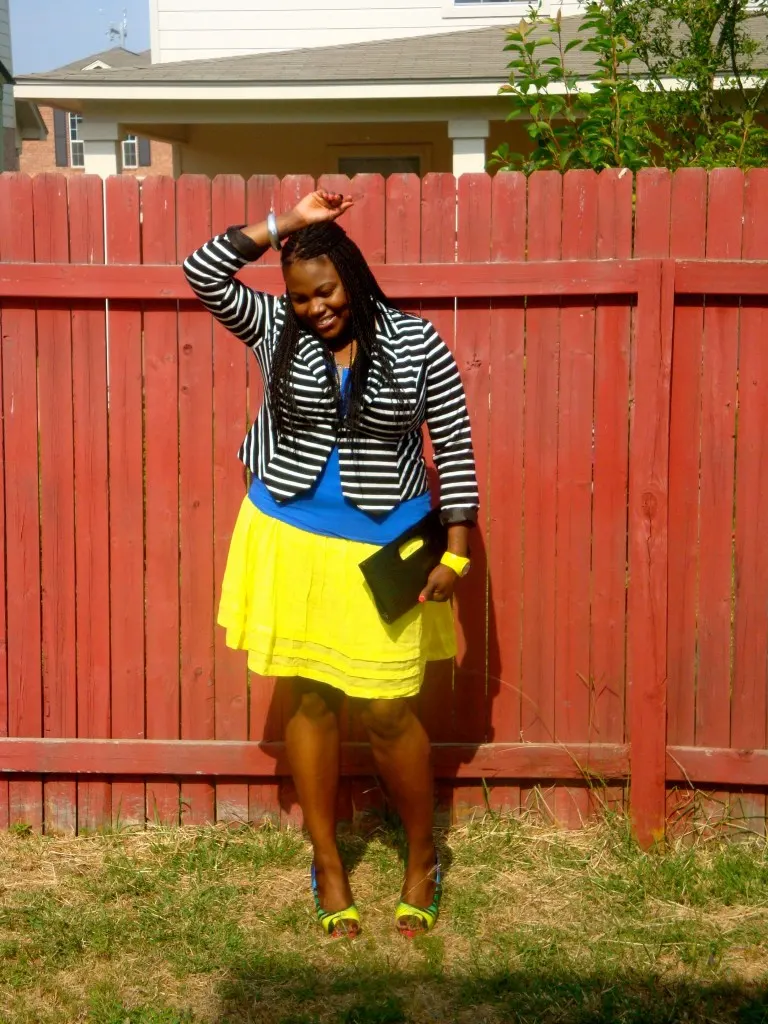 Color Blocking style trend