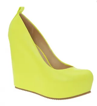Trend of the Week: {Neon Wedges}