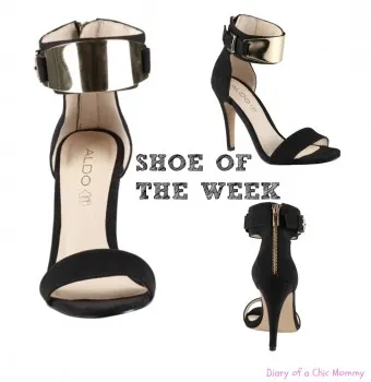 Shoe of the Week: {Metal Cuff Ankle Strap Heels} #shoes