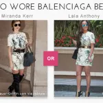 Who Wore It Better: {La La Anthony vs. Miranda Kerr}