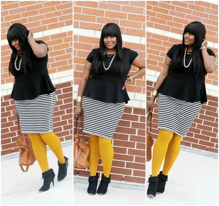 Stripes & Peplum