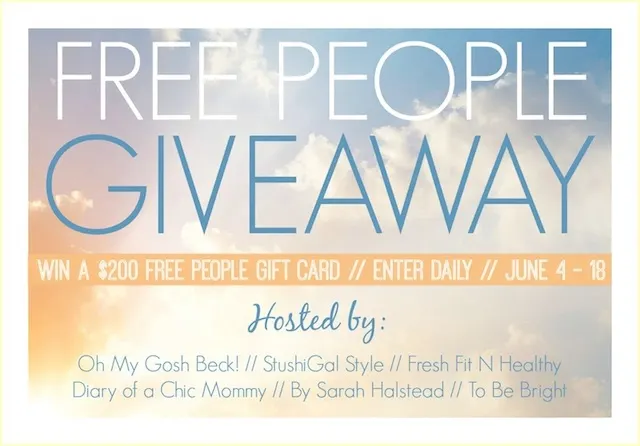 $200 Free People Giveaway