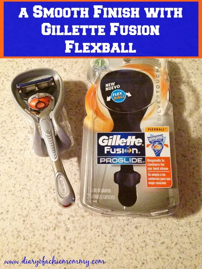 A Smooth Finish with Gillette Fusion Flexball Razor {#SmoothSummer}