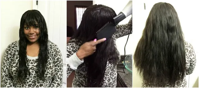 How To Go from Wet to Dry Hair in 10 Minutes with Conair Pro 3Q {#heartmyhair}